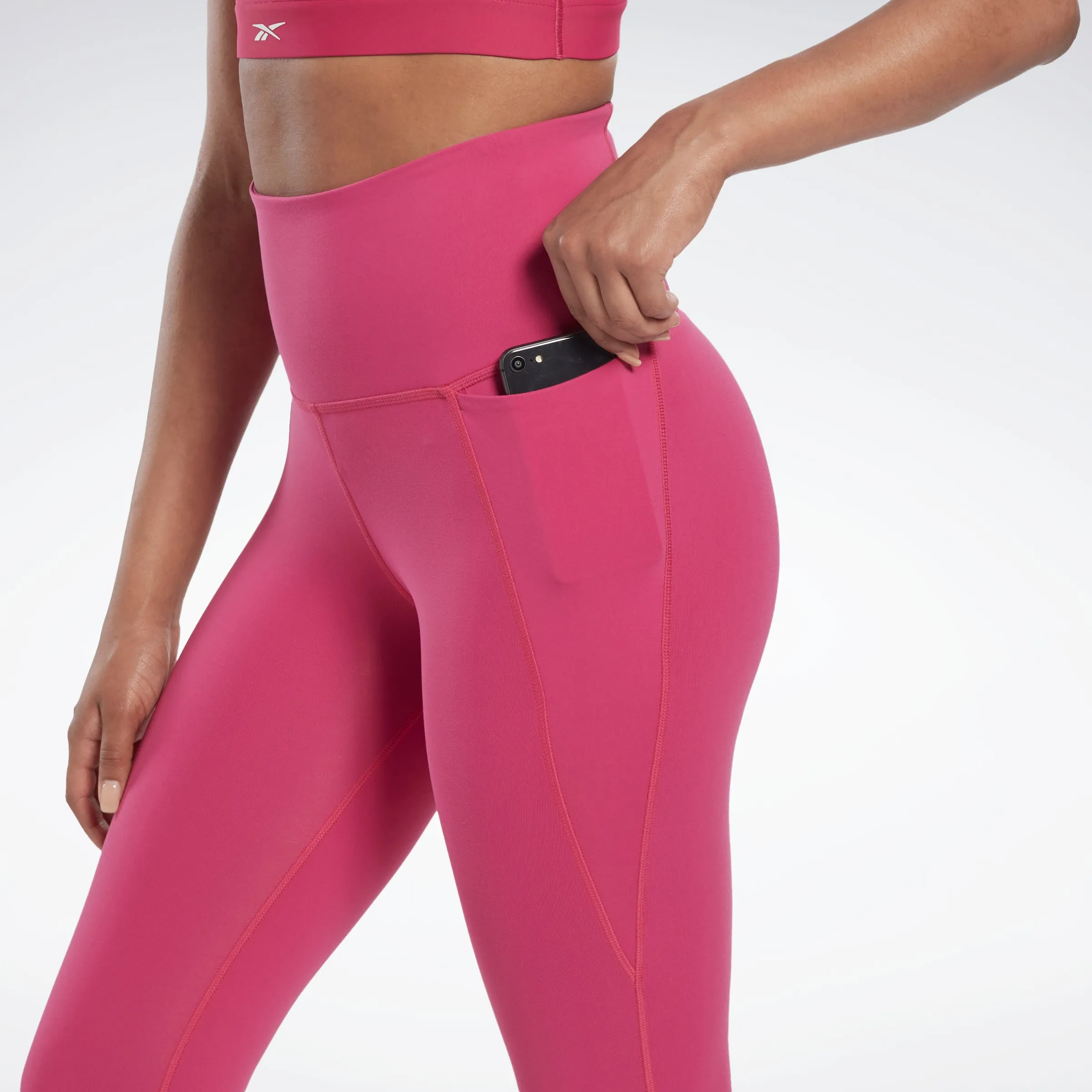 Reebok Apparel Women Lux High-Waisted Leggings Seprpi sold by Reebok product image thumbnail 4