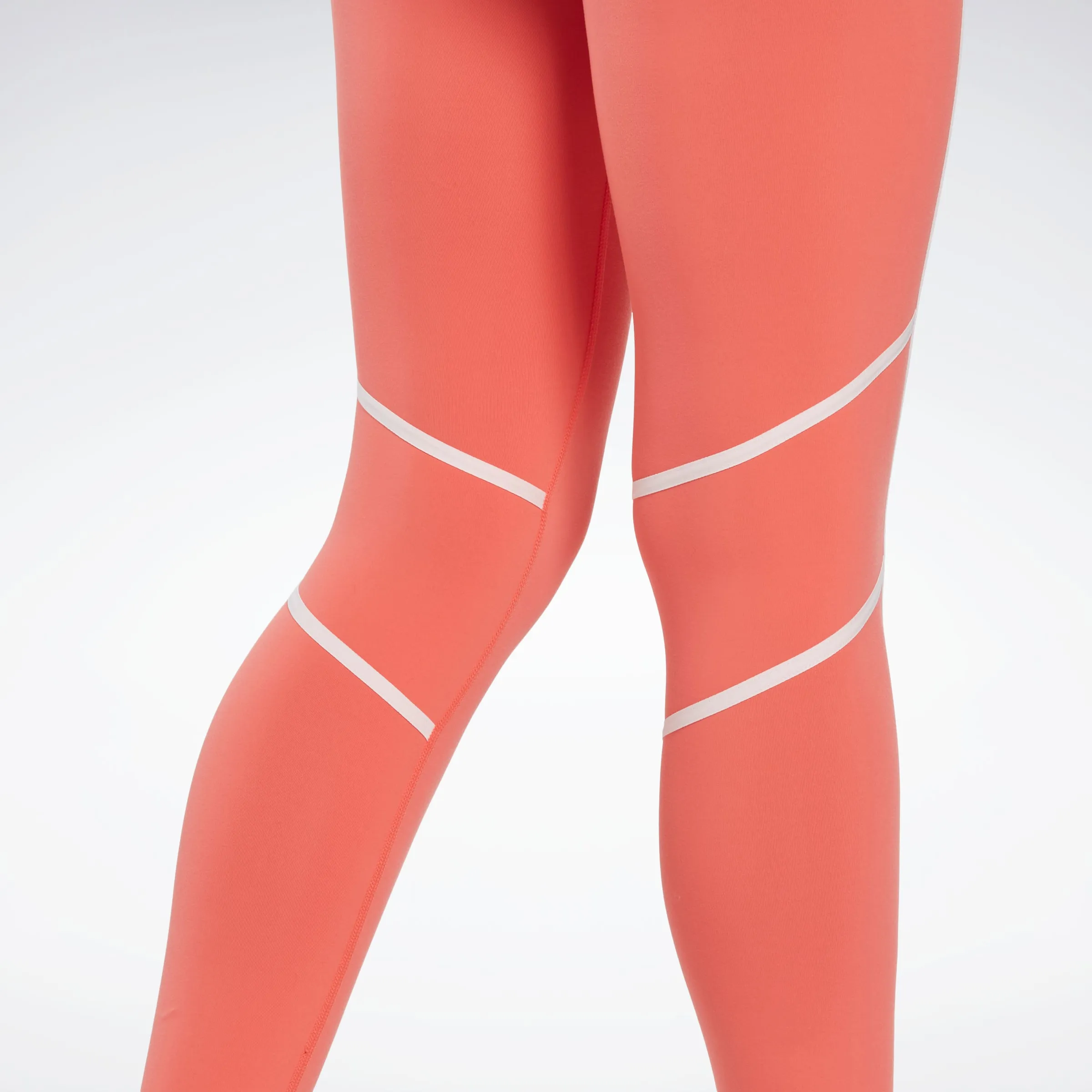 Reebok Apparel Women Lux High-Waisted Colorblock Leggings Smorfl sold by Reebok product image thumbnail 5