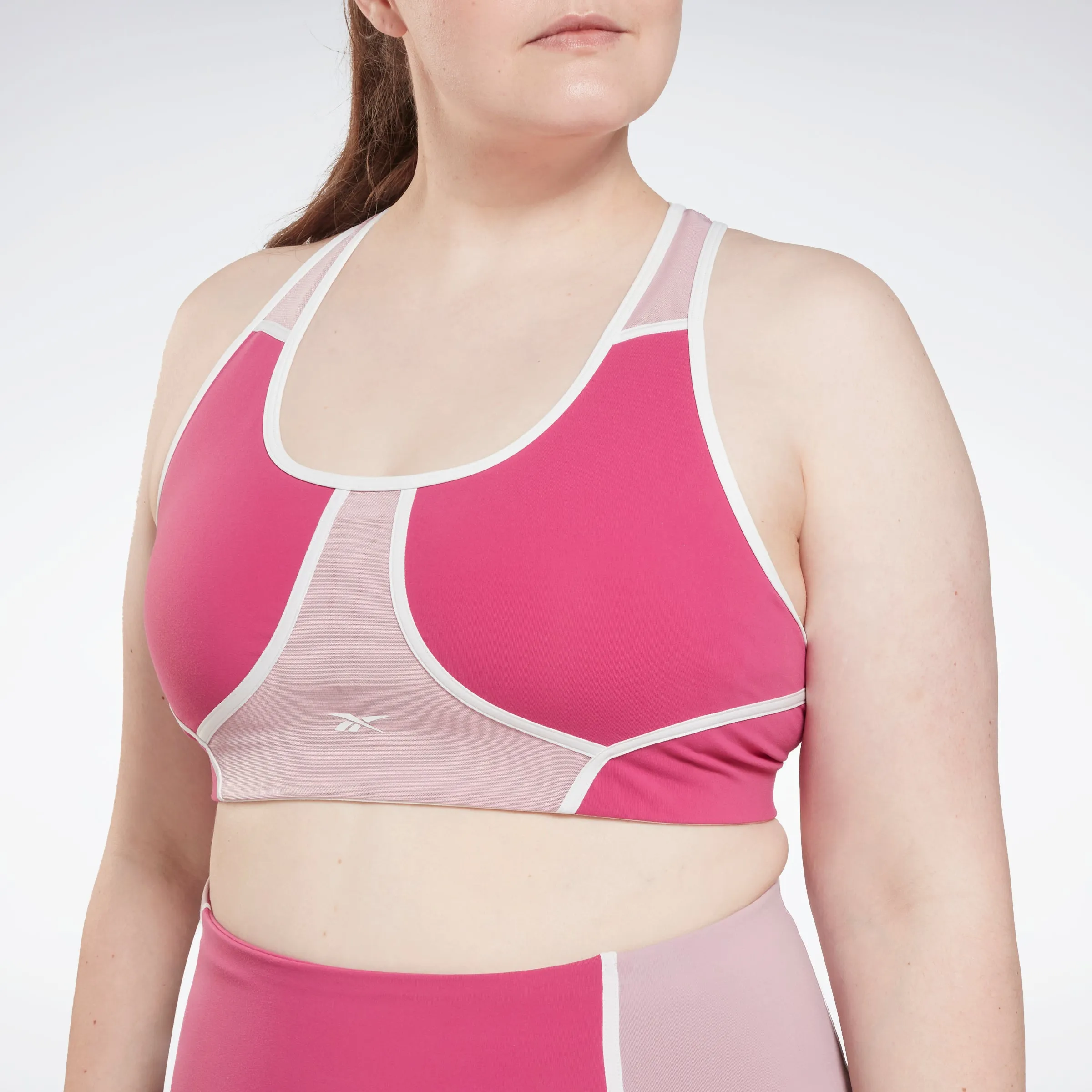 Reebok Apparel Women Lux Racer Colorblocked Padded Bra (Plus Size) Seprpi sold by Reebok product image thumbnail 4