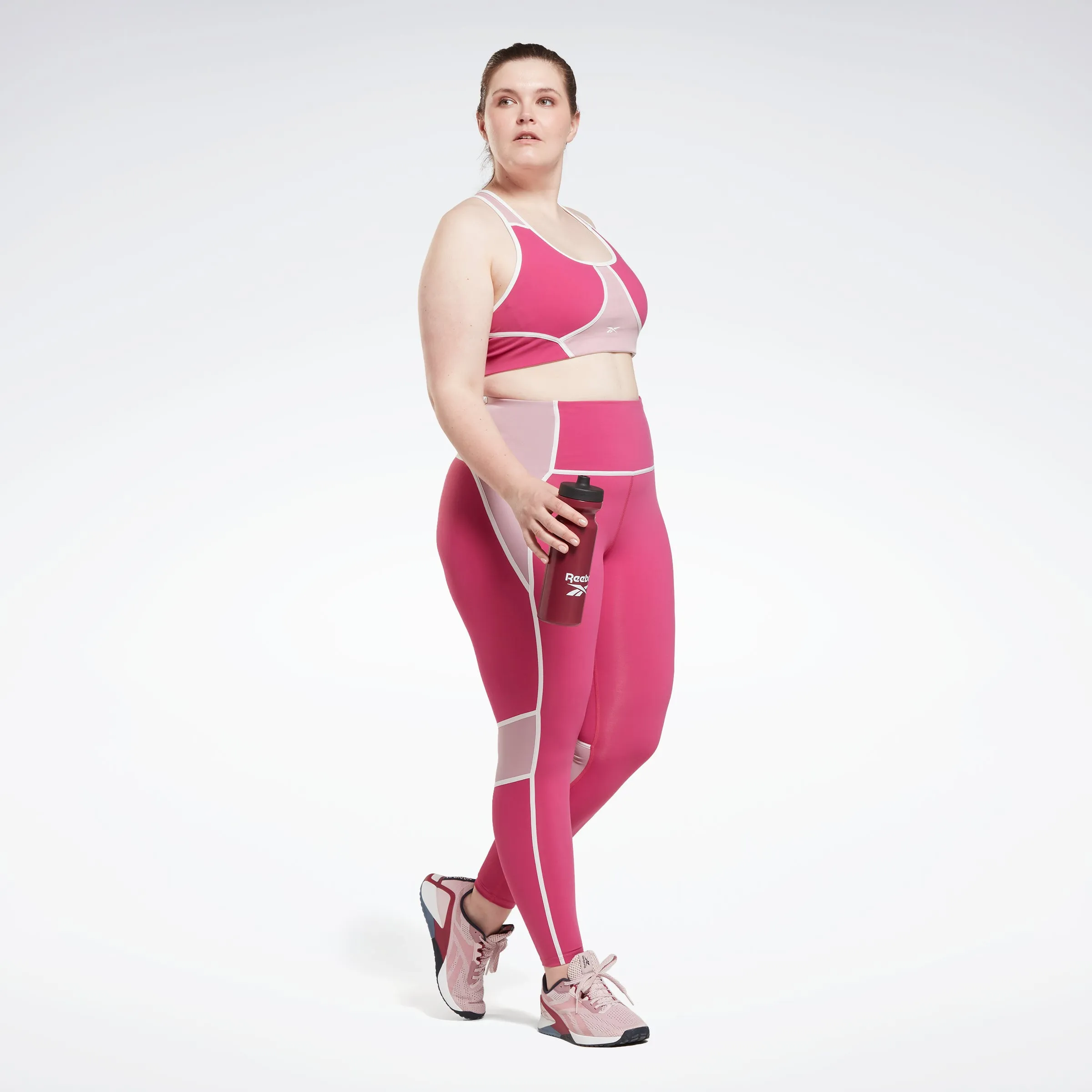 Reebok Apparel Women Lux Racer Colorblocked Padded Bra (Plus Size) Seprpi sold by Reebok product image thumbnail 2