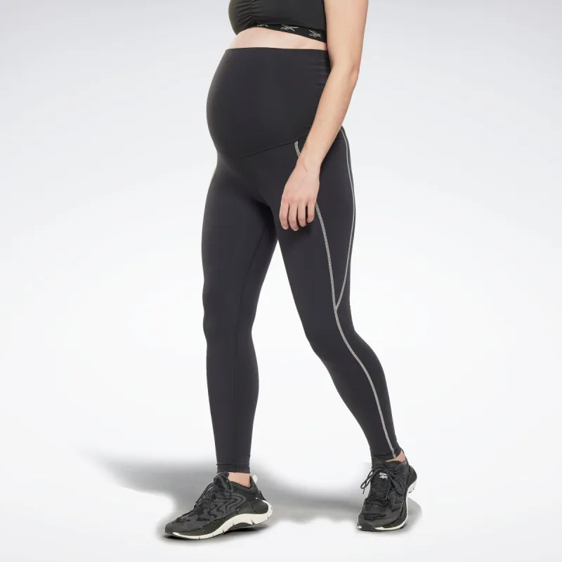 Reebok Apparel Women Reebok Lux 2.0 Maternity Leggings Black sold by Reebok