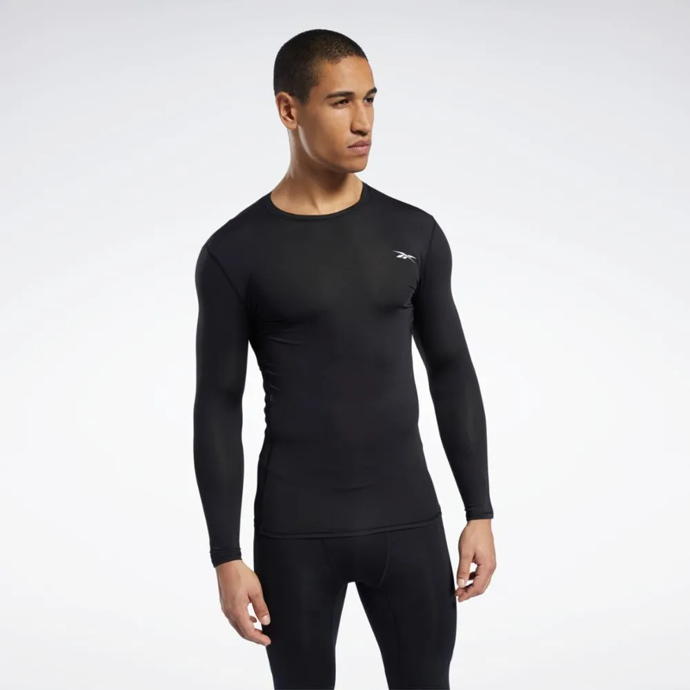 Reebok Apparel Men Workout Ready Compression Tee BLACK sold by Reebok