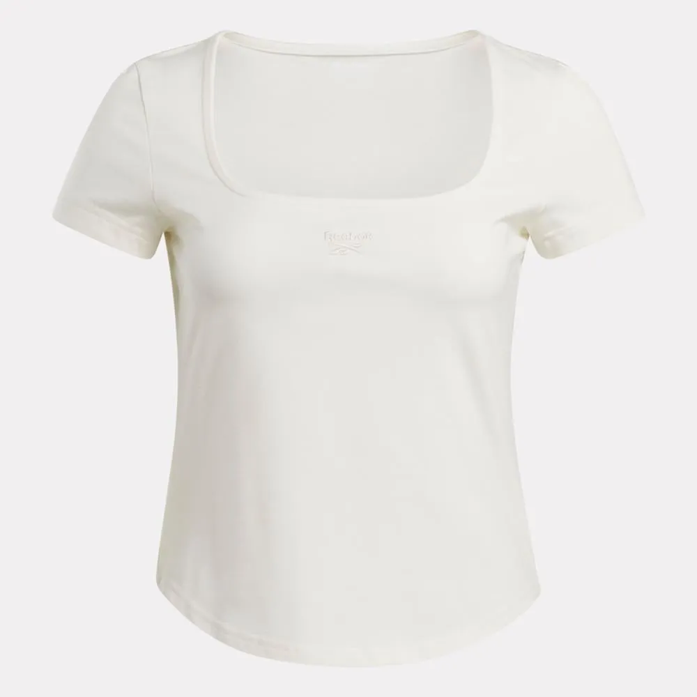 Reebok Apparel Women Classics Wardrobe Essentials T-Shirt CHALK sold by Reebok