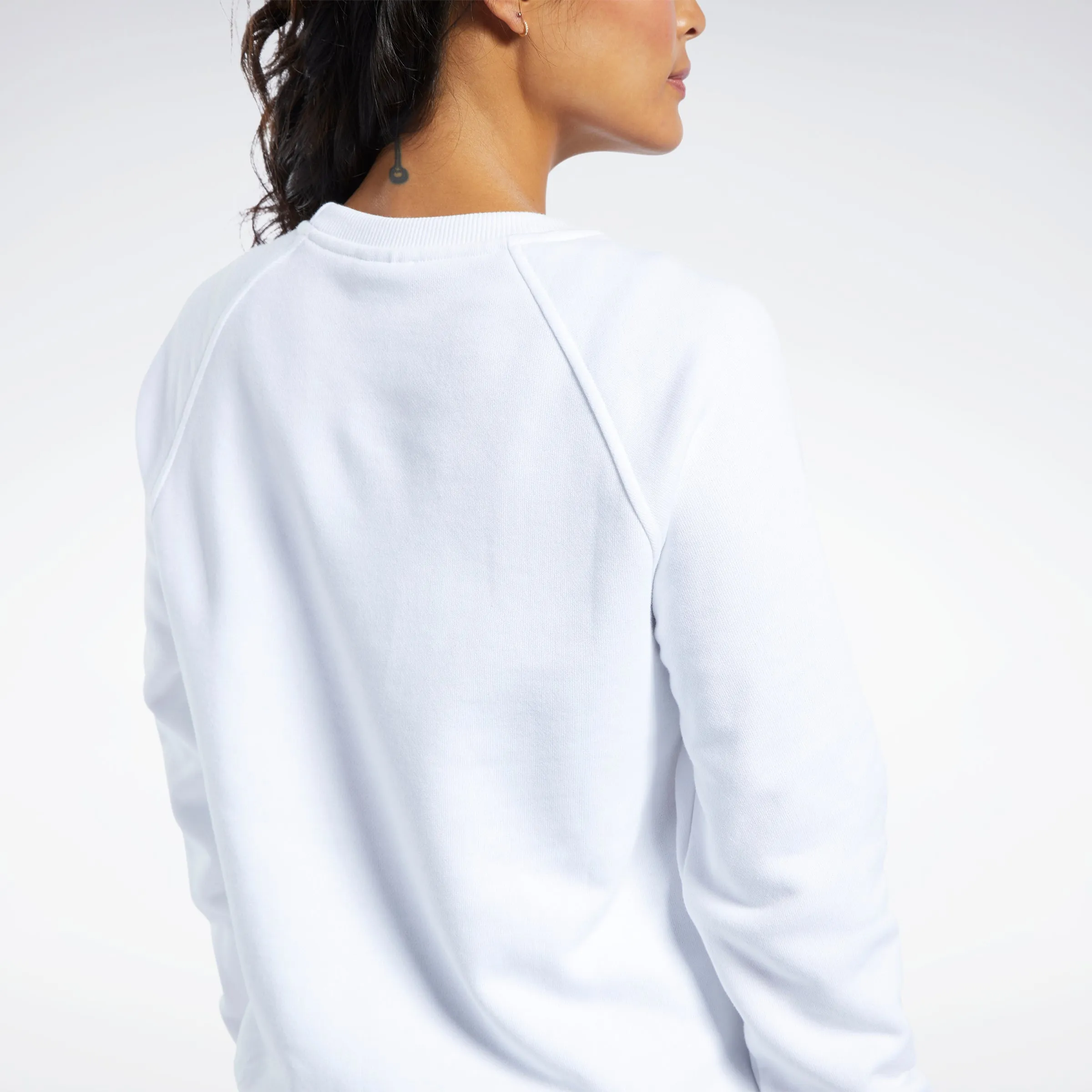 Reebok Apparel Women Classics Vector Crew Sweatshirt White sold by Reebok product image thumbnail 3