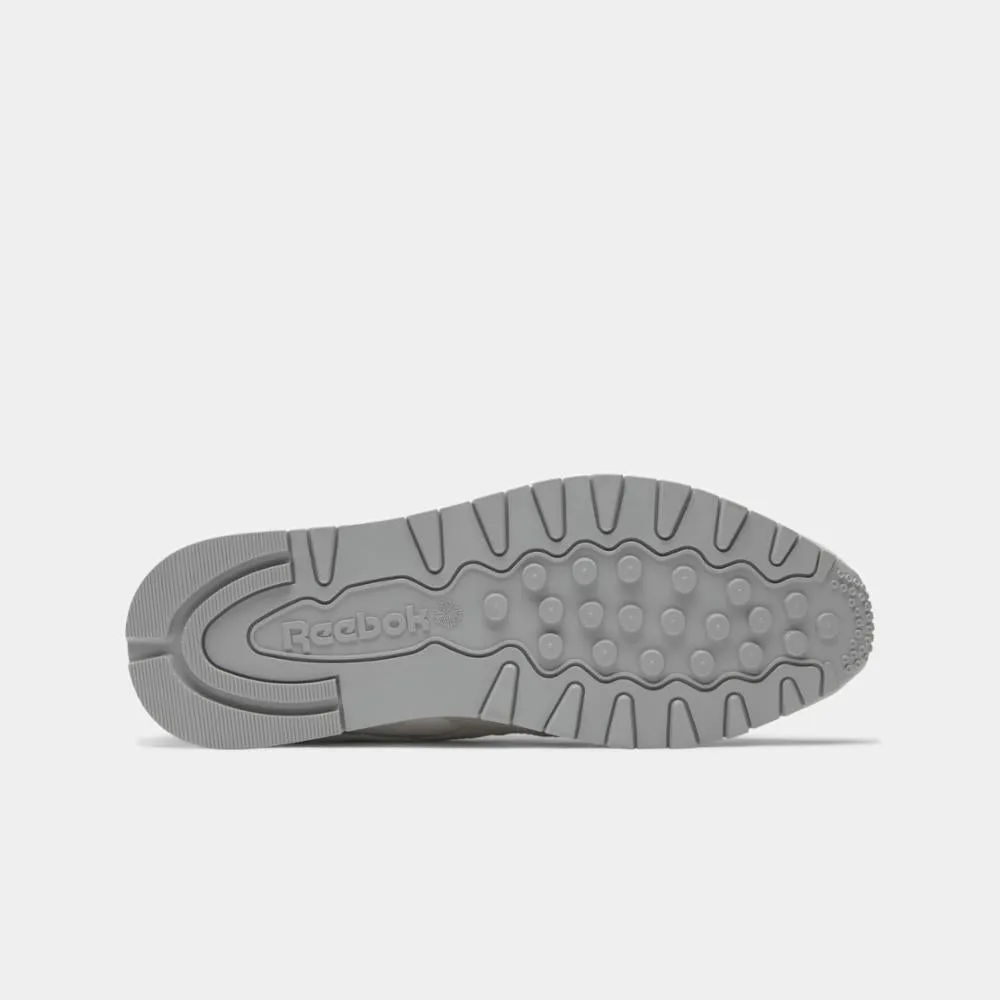 Reebok Footwear Men Classic Leather Shoes FTWR WHT/STEELY FOG /PURE GRY sold by Reebok product image thumbnail 4