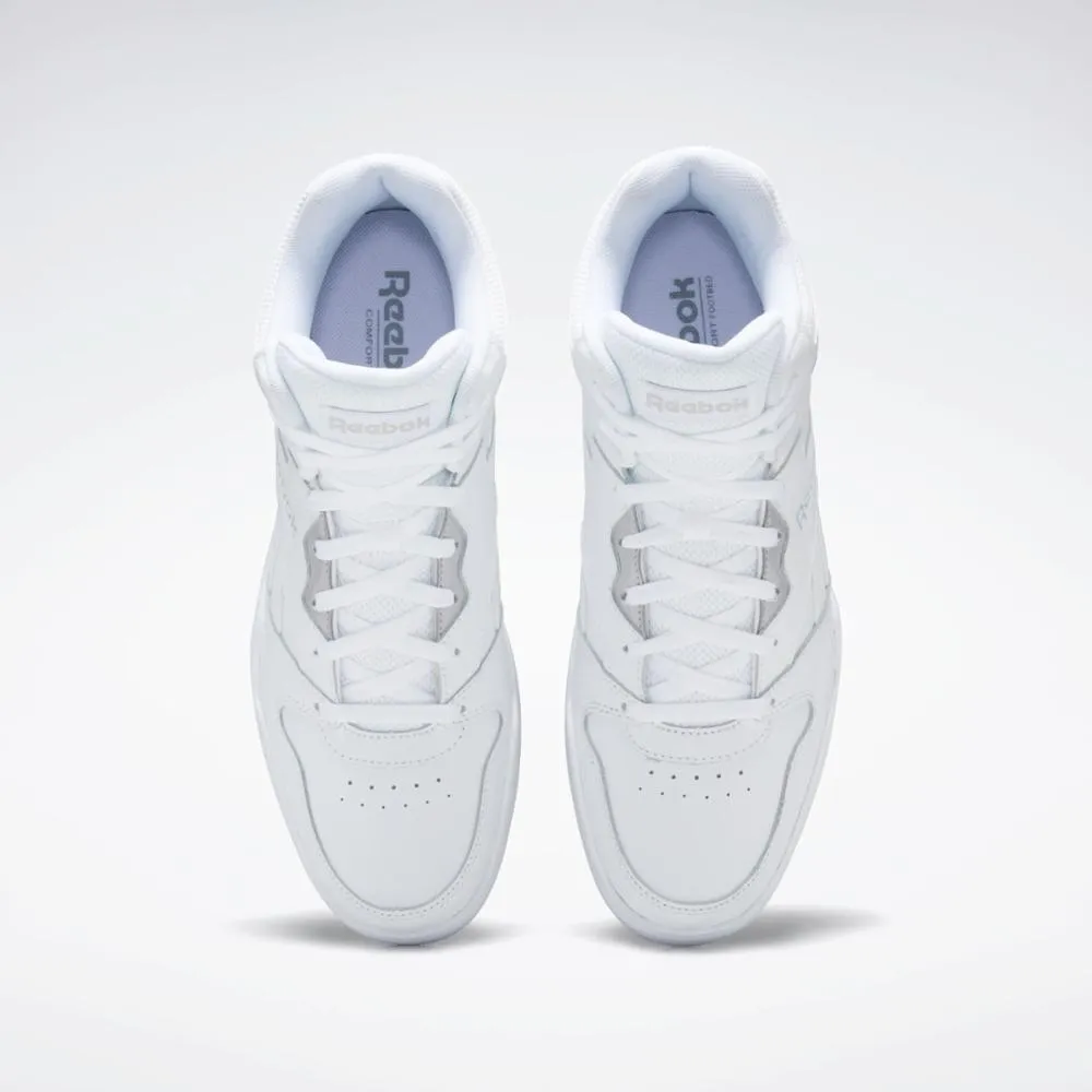 Reebok Footwear Men Royal BB4500 Hi 2.0 Shoes WHT/LGH SOLID GRY sold by Reebok product image thumbnail 5