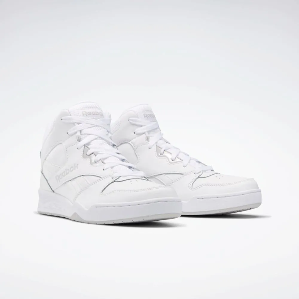 Reebok Footwear Men Royal BB4500 Hi 2.0 Shoes WHT/LGH SOLID GRY sold by Reebok product image thumbnail 2