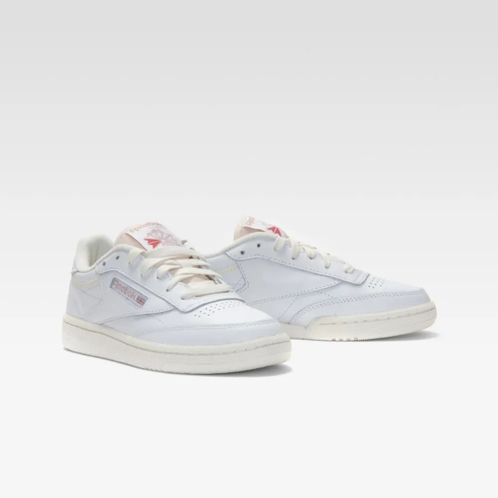 Reebok Footwear Women Club C 85 Shoes FTWWHT/CHALK/PINSTU sold by Reebok product image thumbnail 3