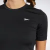 Reebok Apparel Women Workout Ready Supremium Tee BLACK sold by Reebok