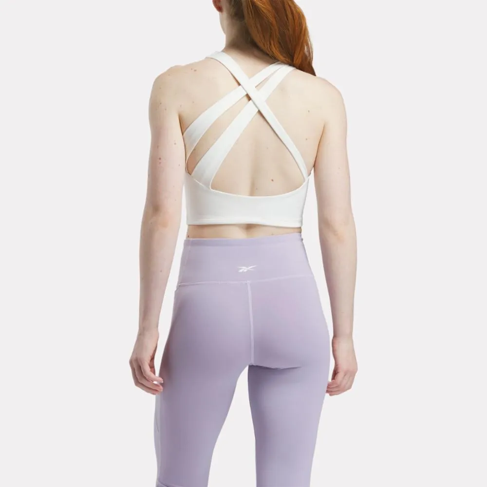Reebok Apparel Women Lux Tank CHALK sold by Reebok product image thumbnail 3