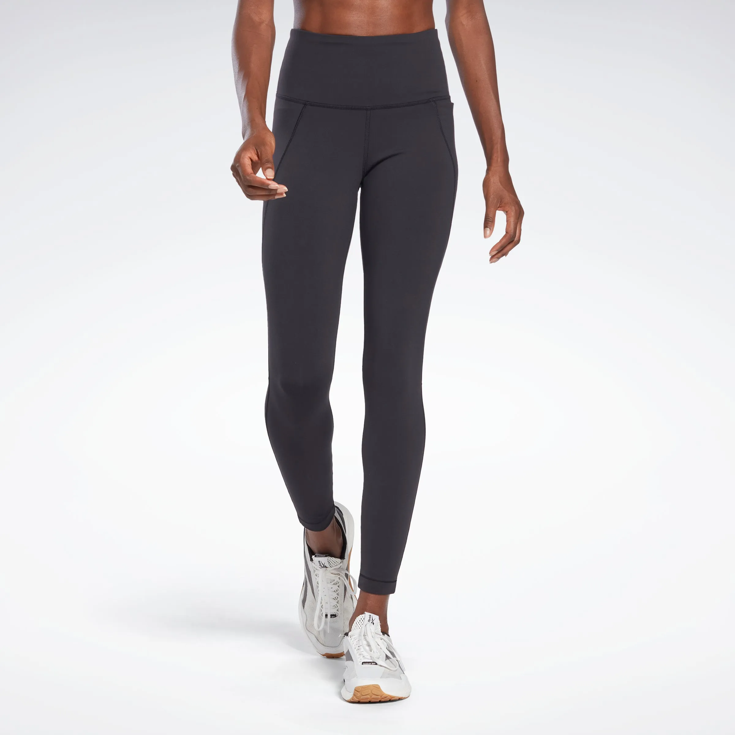 Reebok Apparel Women Lux High-Waisted Leggings Black sold by Reebok