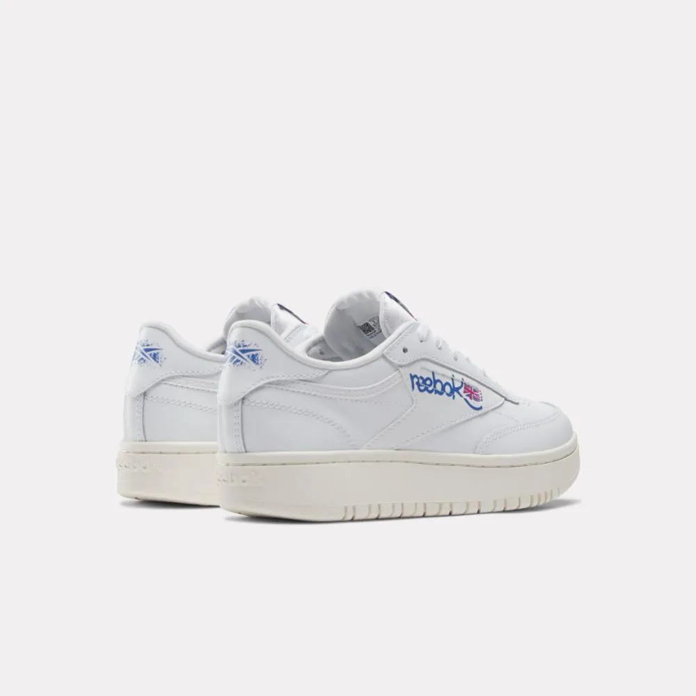 Reebok Footwear Women Club C Double Shoes FTWWHT/CHALK/STEPUR sold by Reebok product image thumbnail 3