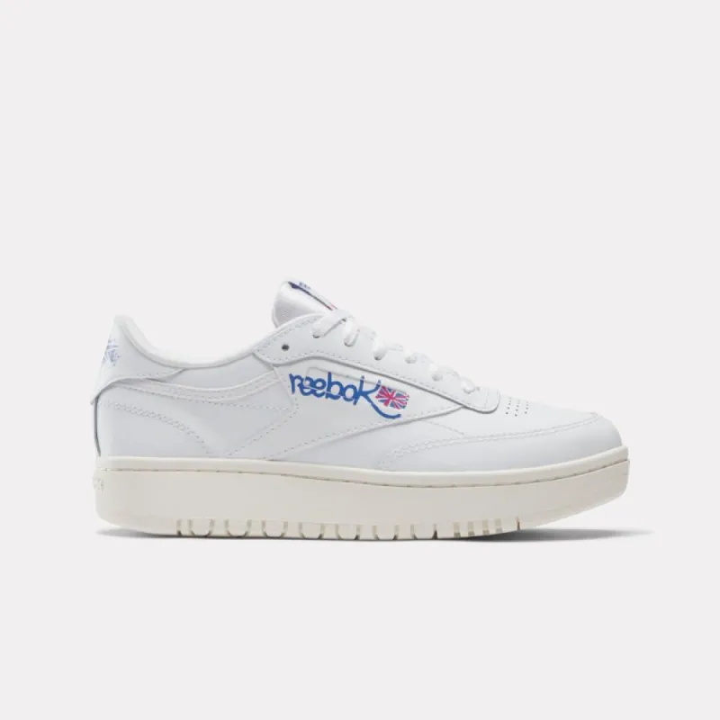 Reebok Footwear Women Club C Double Shoes FTWWHT/CHALK/STEPUR sold by Reebok