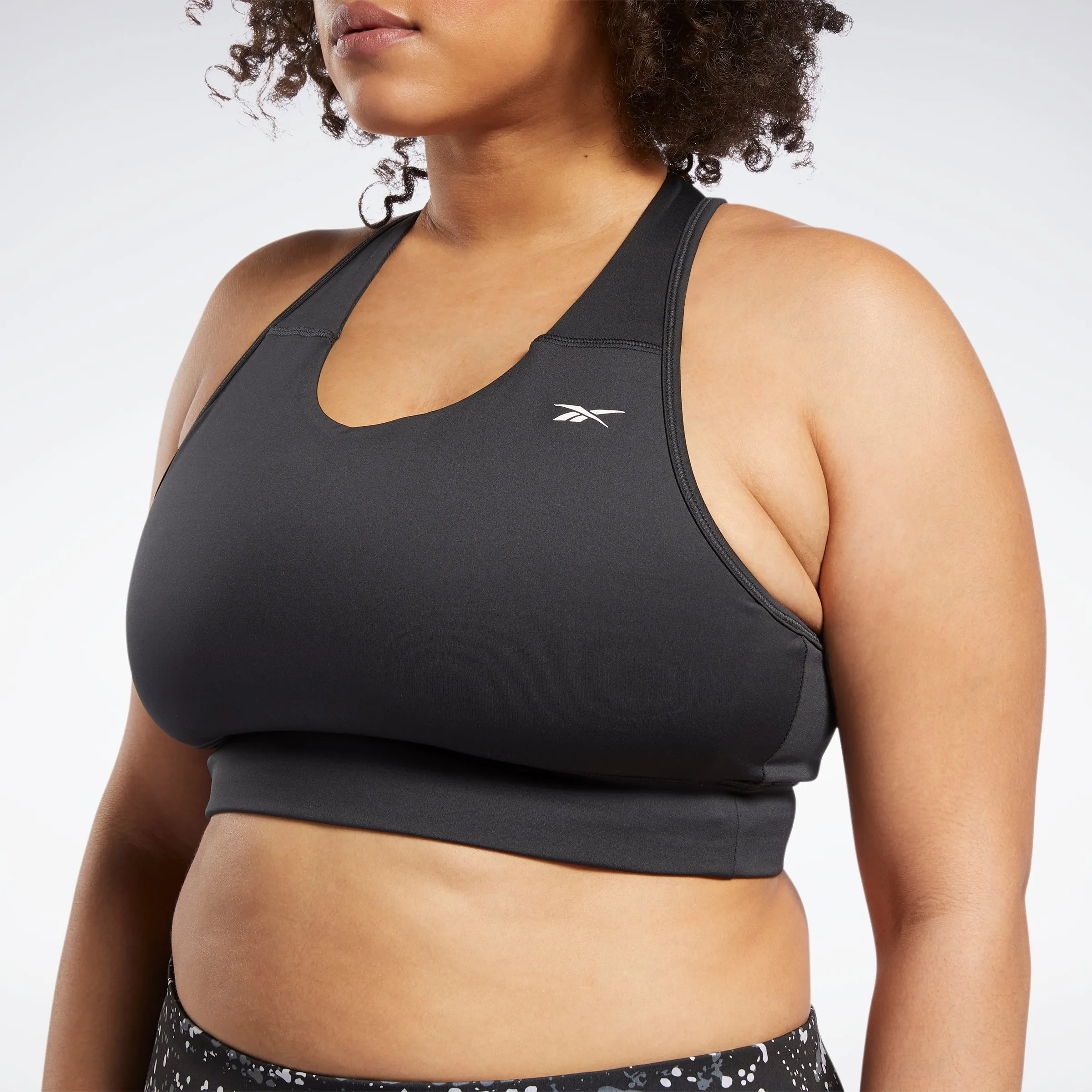Reebok Apparel Women Running Essentials Sports Bra (Plus Size) Nghblk sold by Reebok product image thumbnail 4