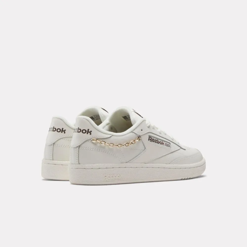 Reebok Footwear Women Club C 85 Women's Shoes CHALK/MAH/GOLDMT sold by Reebok product image thumbnail 3