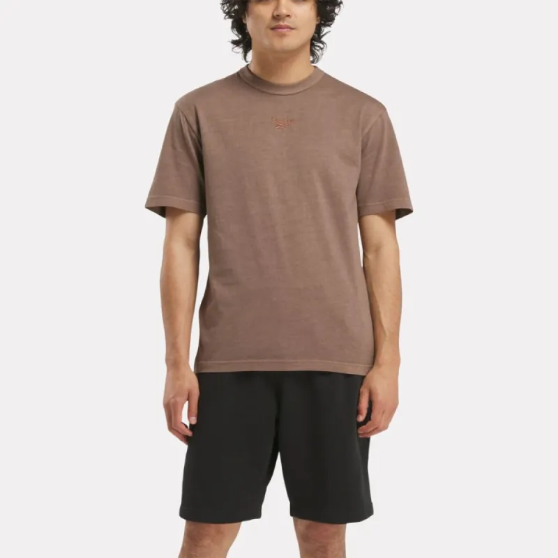 Reebok Apparel Men Reebok Identity Washed T-Shirt UNEARTHED BROWN sold by Reebok