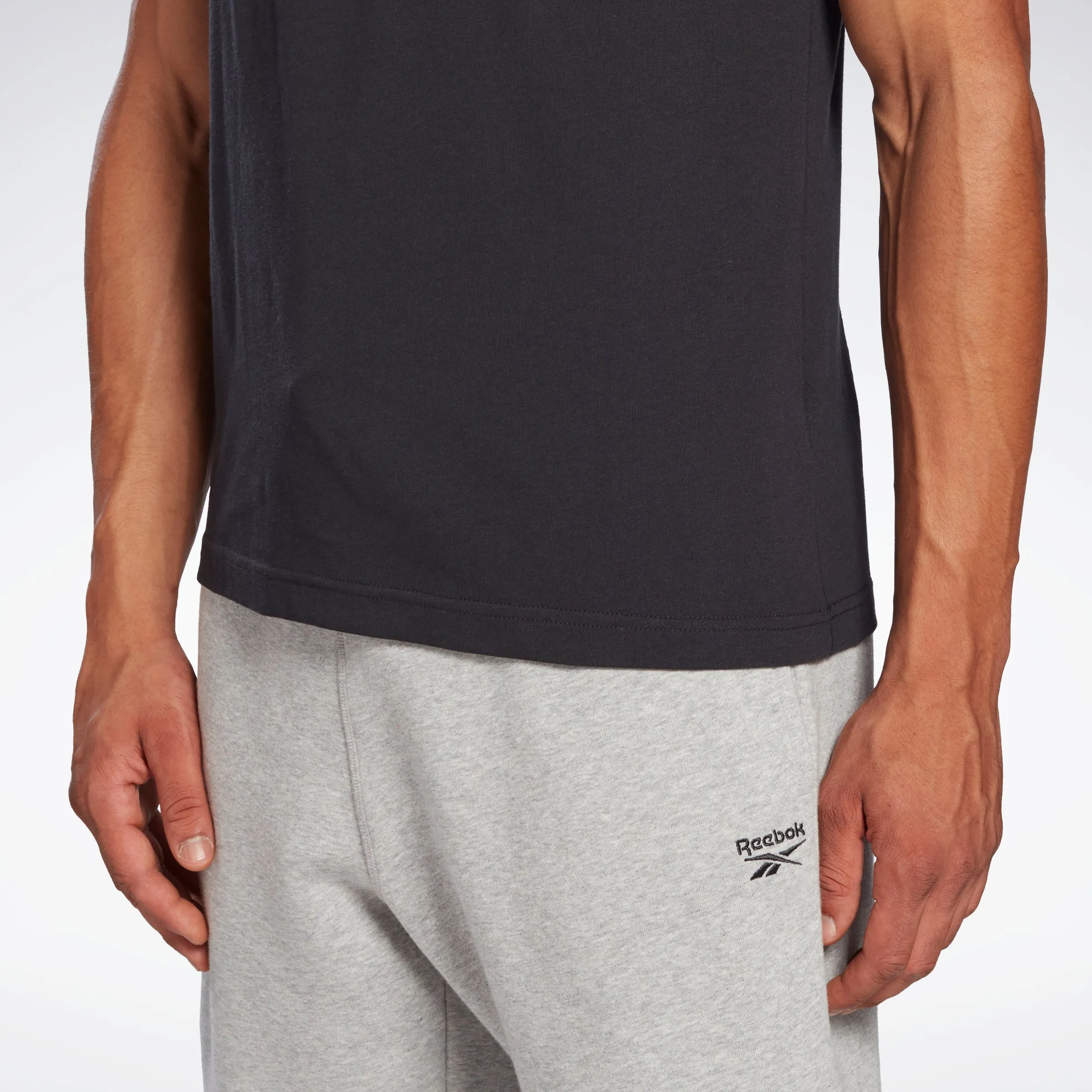 Reebok Apparel Men Reebok Identity Big Logo T-Shirt Black sold by Reebok product image thumbnail 5