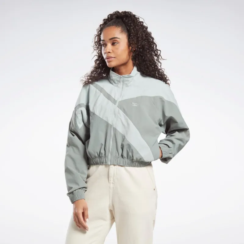 Reebok Apparel Women Classics Franchise Track Top HARGRN sold by Reebok