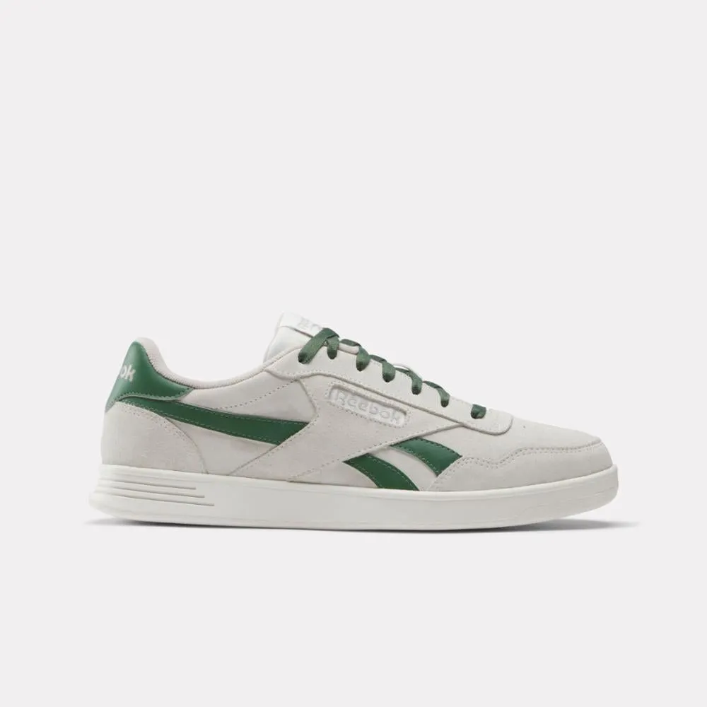 Reebok Footwear Men Reebok Court Advance Shoes CHALK/CHALK/ESCAPEGREEN sold by Reebok