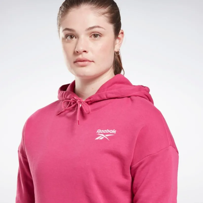 Reebok Apparel Women Reebok Identity Small Logo French Terry Hoodie SEPRPI made by Reebok
