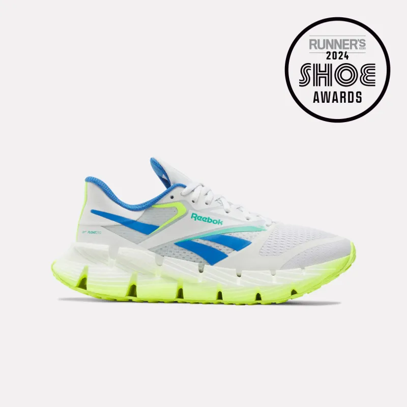 Reebok Footwear Men FloatZig 1 Shoes FOOTWEARWHITE/DIGITAL LIME/KIN sold by Reebok