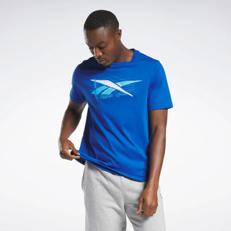 Reebok Apparel Men Reebok Graphic Series T-Shirt VECBLU sold by Reebok