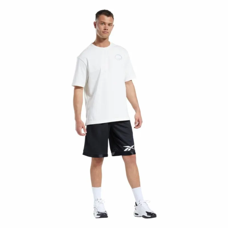 Reebok Apparel Men Basketball Mesh Shorts BLACK sold by Reebok