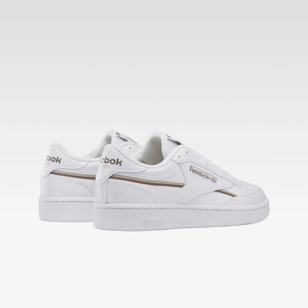 Reebok Footwear Men Club C 85 Vegan Shoes WHITE/OAT/UTIBRO sold by Reebok product image thumbnail 3
