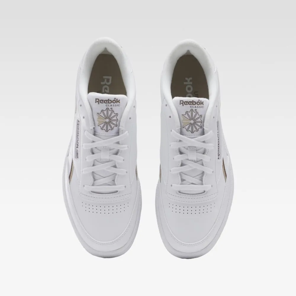 Reebok Footwear Men Club C 85 Vegan Shoes WHITE/OAT/UTIBRO sold by Reebok product image thumbnail 5