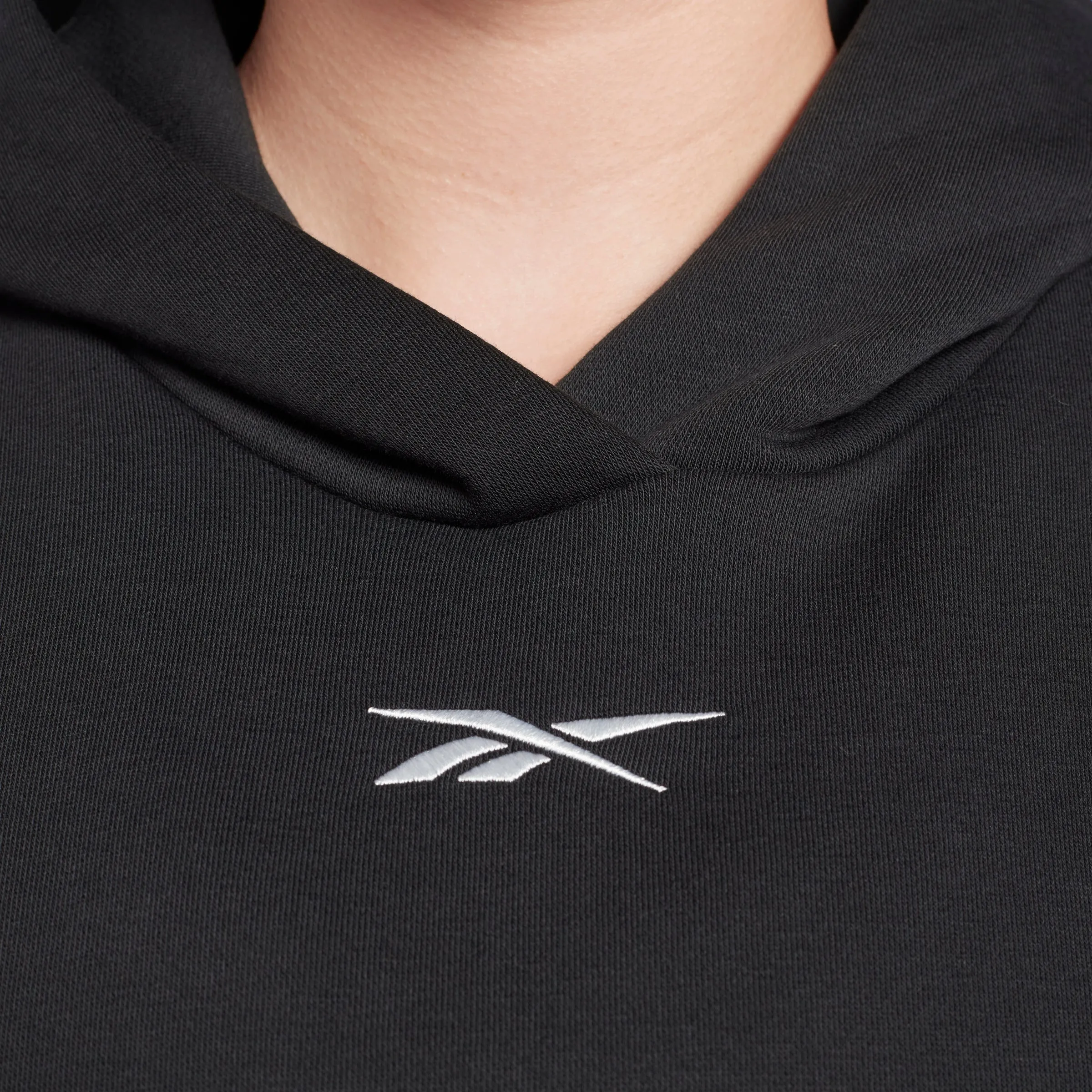 Reebok Apparel Women Studio Recycled Oversize Hoodie (Plus Size) Black sold by Reebok product image thumbnail 2