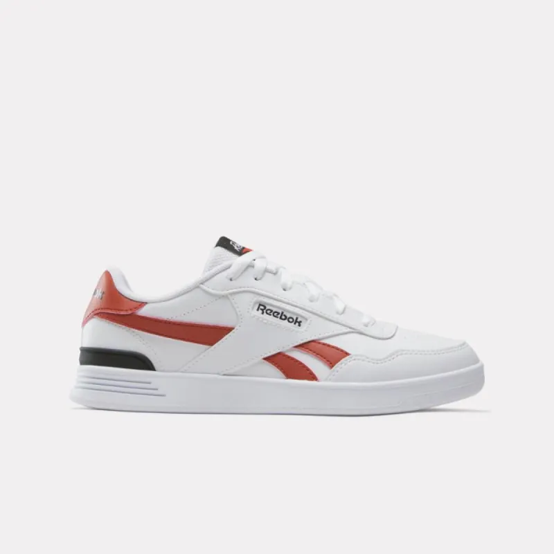 Reebok Footwear Women Reebok Court Advance Clip Shoes WHITE/BRICKRED/BLACK sold by Reebok