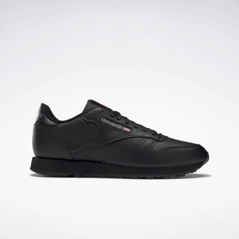 Reebok Footwear Men CL LTHR BLACK sold by Reebok