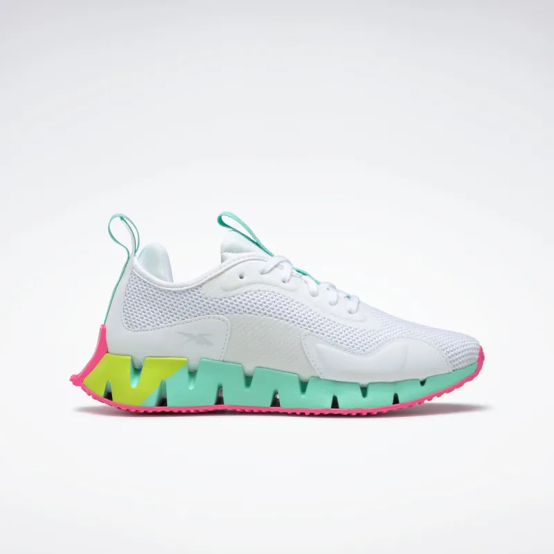 Reebok Footwear Women Zig Dynamica Shoes Ftwwht/Hinmin/Aciyel sold by Reebok