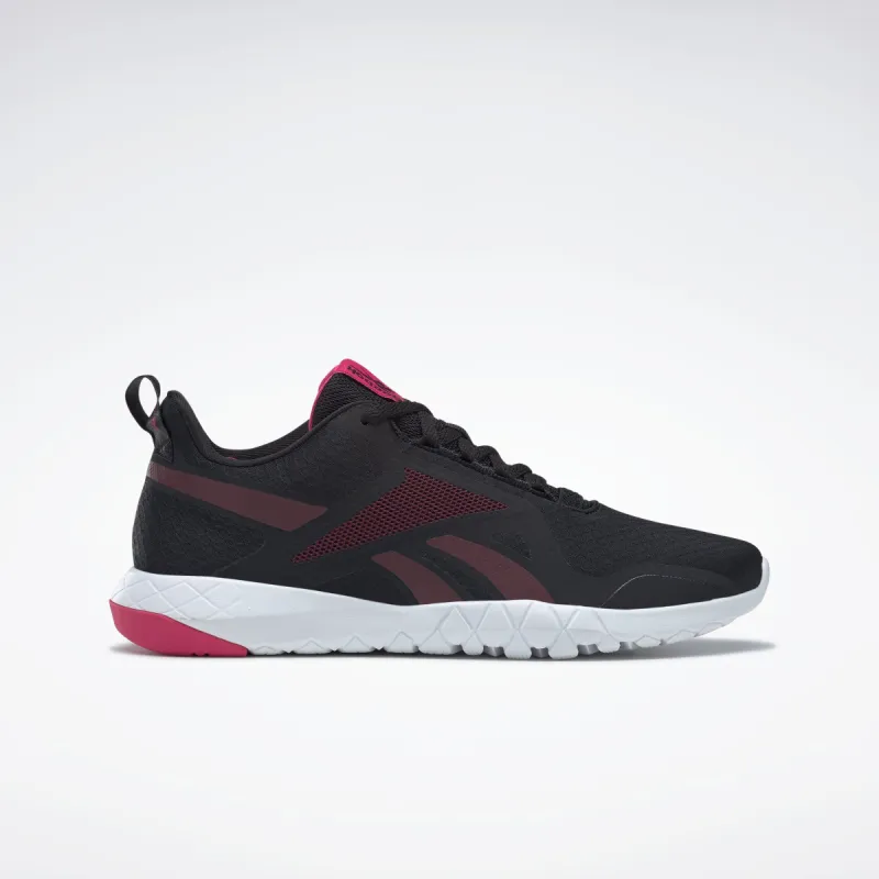 Reebok Footwear Women Flexagon Force 3 Wide D Shoes Cblack/Maroon/Purpnk made by Reebok