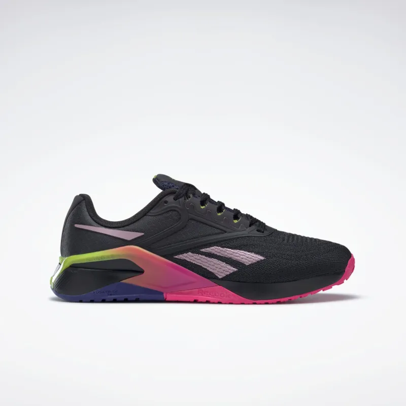Reebok Footwear Women Reebok Nano X2 Shoes Cblack/Inflil/Aciyel sold by Reebok