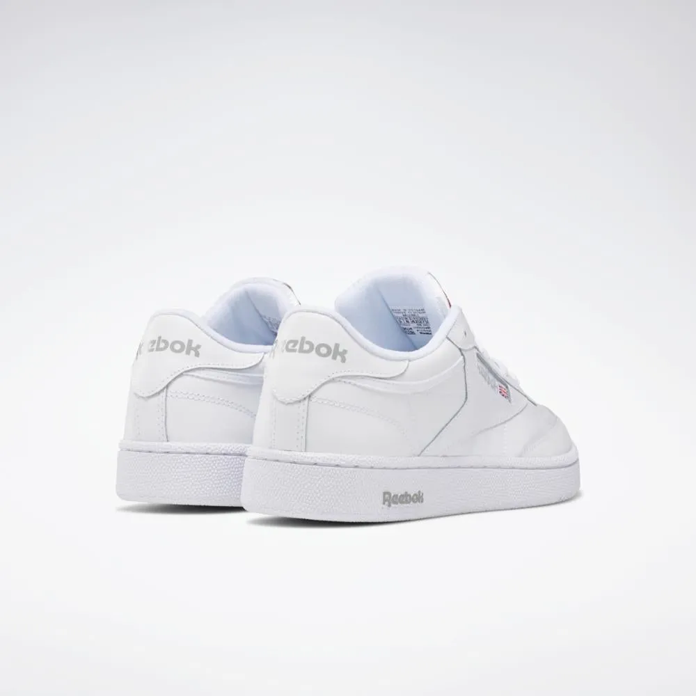 Reebok Footwear Men CLUB C 85 INT-WHT/SHEER GREY sold by Reebok product image thumbnail 4