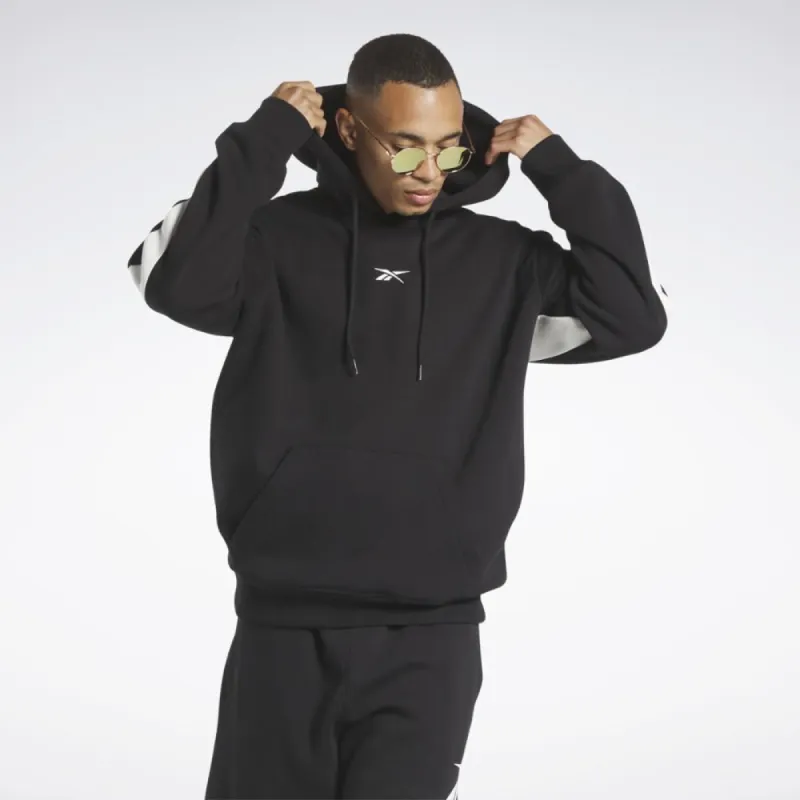Reebok Apparel Men Classics Brand Proud Hoodie BLACK/CHALK sold by Reebok