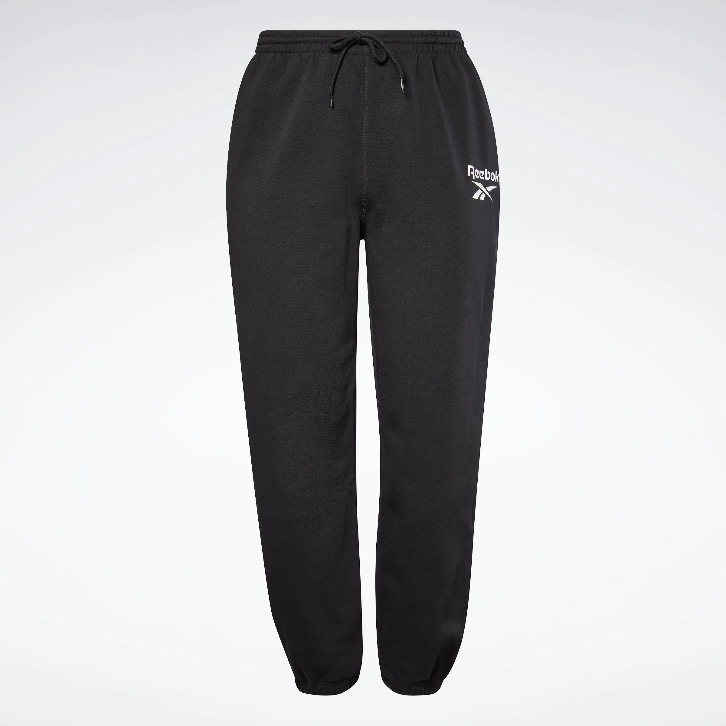 Reebok Apparel Women Reebok Identity Logo Fleece Joggers (Plus Size) Black sold by Reebok product image thumbnail 4