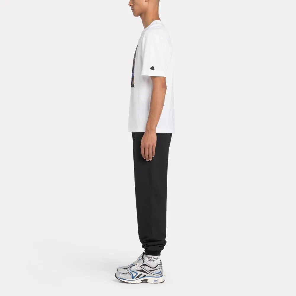 Reebok Apparel Men Above The Rim Collage T-Shirt WHITE sold by Reebok product image thumbnail 2