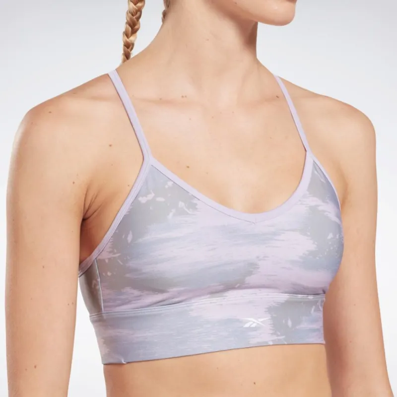 Reebok Apparel Women Workout Ready Camo Print Bra VIOHAZ sold by Reebok