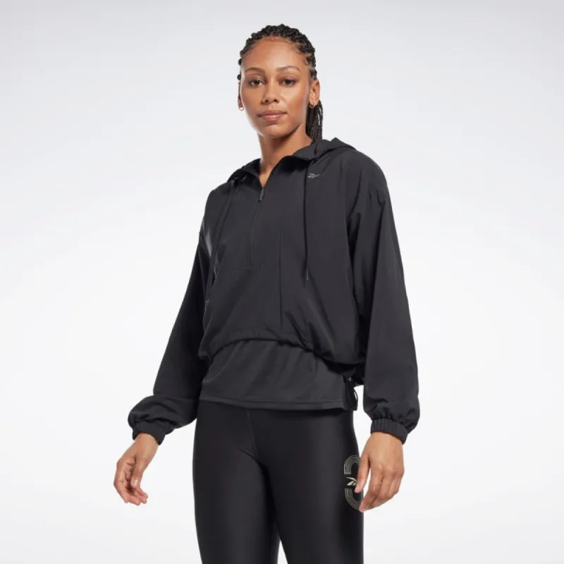 Reebok Apparel Women Running Woven Jacket NGHBLK sold by Reebok