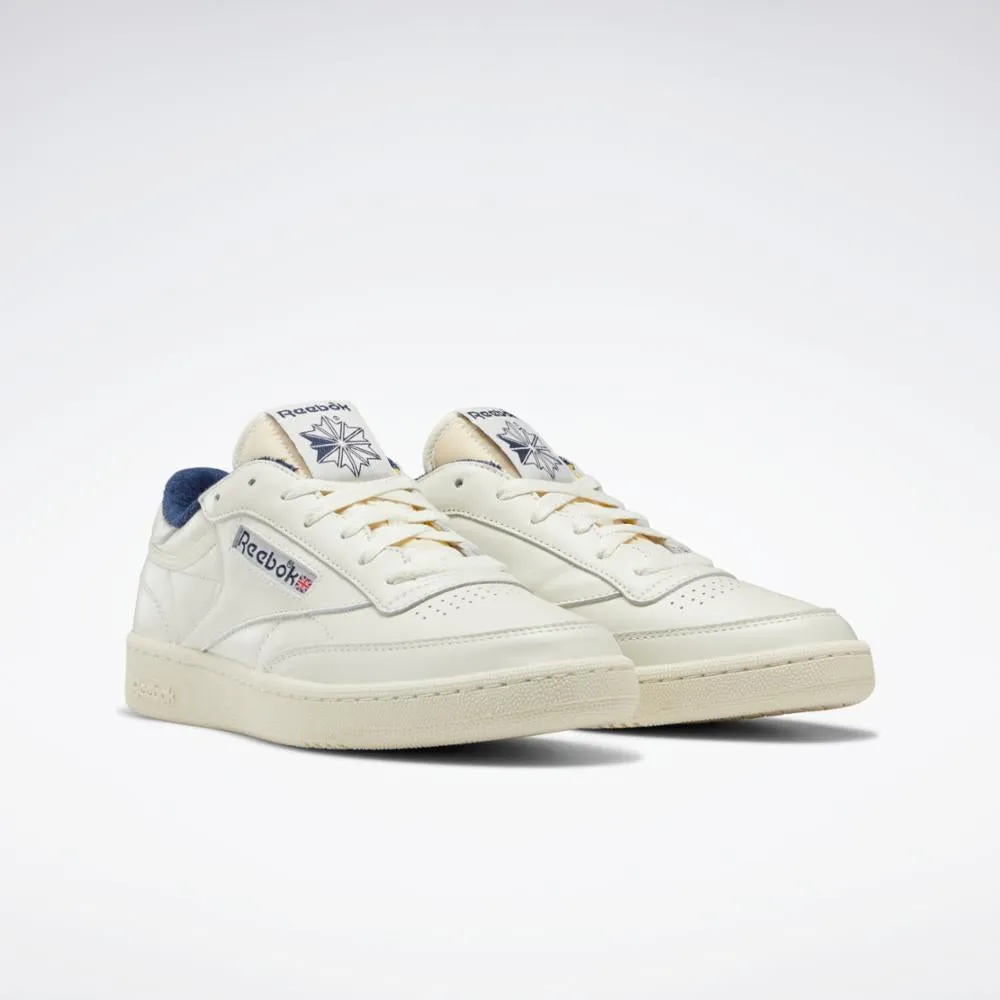 Reebok Footwear Men CLUB C 85 VINTAGE CHALK/ALABASTER/VECTOR NAVY sold by Reebok product image thumbnail 3