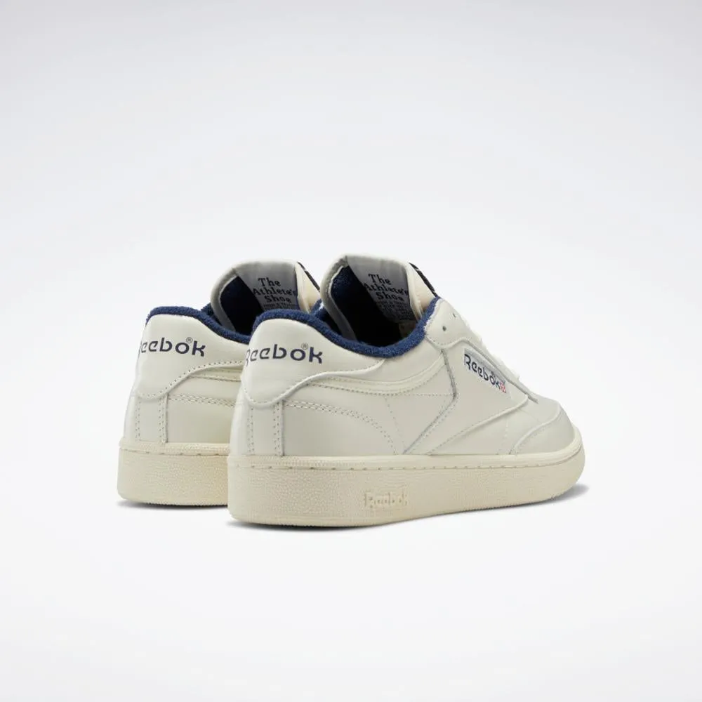 Reebok Footwear Men CLUB C 85 VINTAGE CHALK/ALABASTER/VECTOR NAVY sold by Reebok product image thumbnail 4