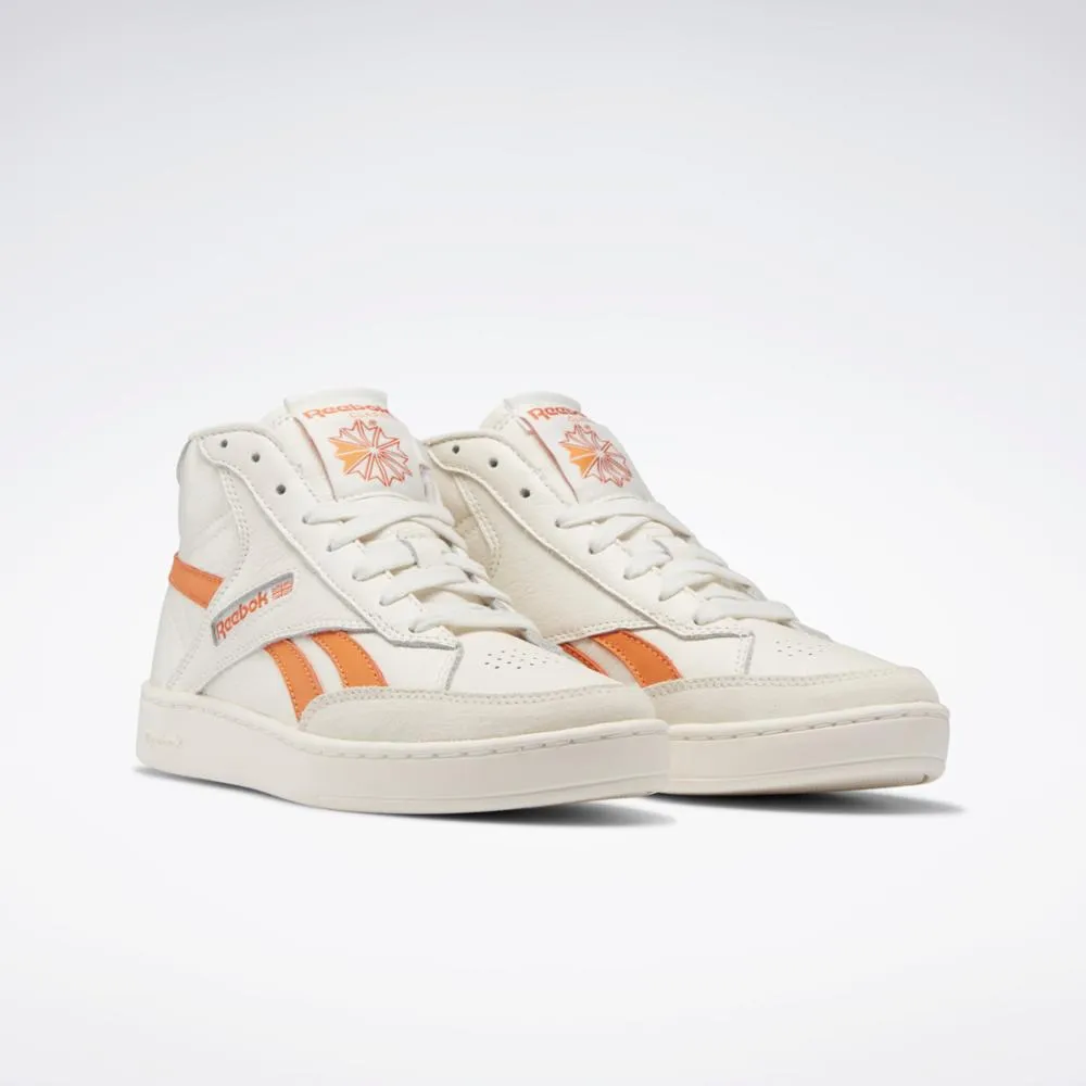 Reebok Footwear Women CLUB C FORM HI SHOES CHALK/PEAFUZ/BURORA sold by Reebok product image thumbnail 3