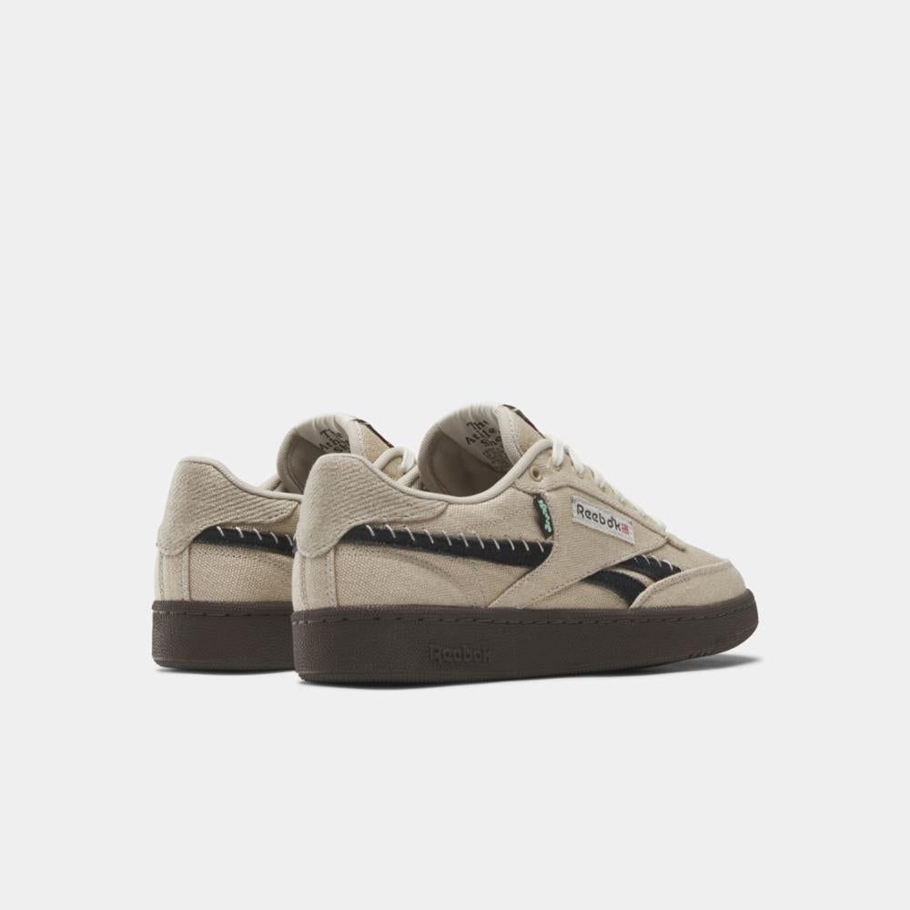 Reebok Footwear Men Club C Revenge Men's Shoes VINTAGE MODERN BEIGE/BOULDER BEIGE F23 sold by Reebok product image thumbnail 3