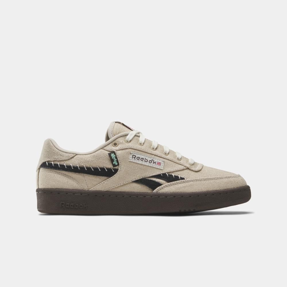 Reebok Footwear Men Club C Revenge Men's Shoes VINTAGE MODERN BEIGE/BOULDER BEIGE F23 sold by Reebok