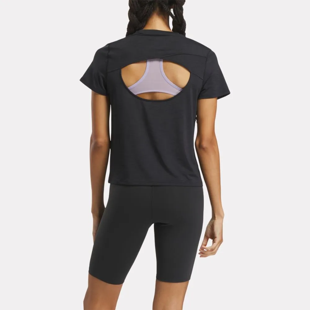 Reebok Apparel Women RBK-CHILL Athletic T-Shirt BLACK sold by Reebok product image thumbnail 3