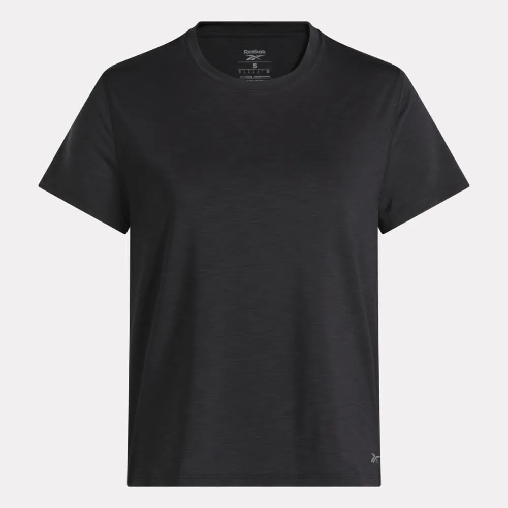 Reebok Apparel Women RBK-CHILL Athletic T-Shirt BLACK sold by Reebok product image thumbnail 4