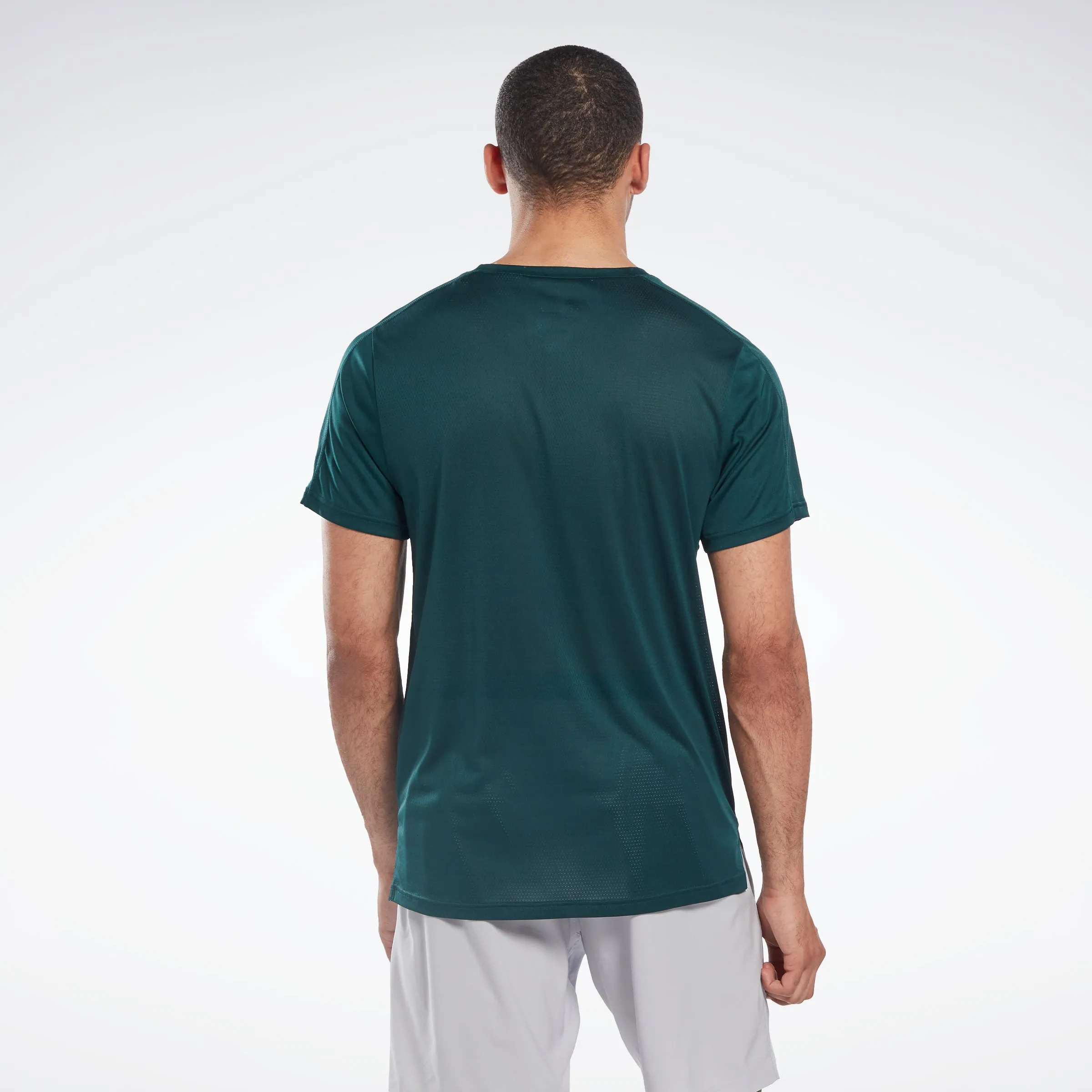 Reebok Apparel Men Workout Ready Tech T-Shirt Forgrn sold by Reebok product image thumbnail 3