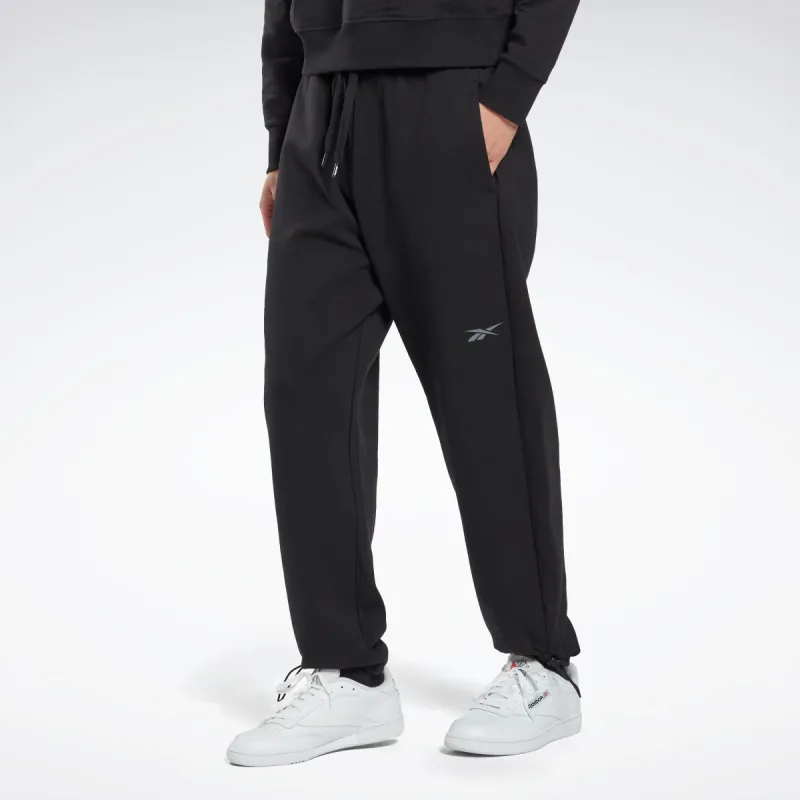 Reebok Apparel Men Dreamblend Cotton Track Joggers Black sold by Reebok